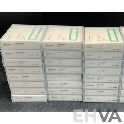 HPE/HP LTO-5 Ultrium 3TB RW Data Cartridge (C7975A) - Lot of 30 - Estimated Total ORP $1,600