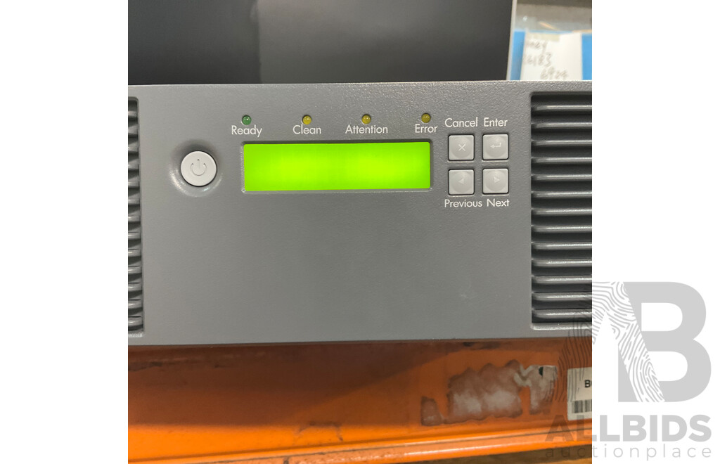 HPE LVLDC-0501Overland Tape Library & Assorted Cleaning Cartridge & 2500GB Data Cartridge