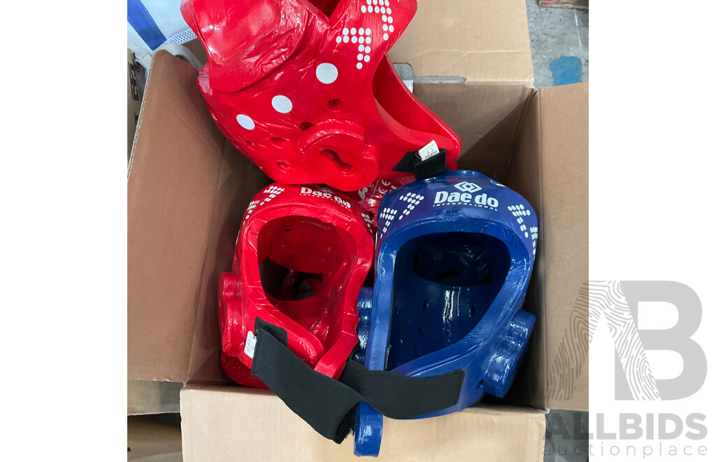 Pallet of Taekwondo Competition Gear & Equipment
