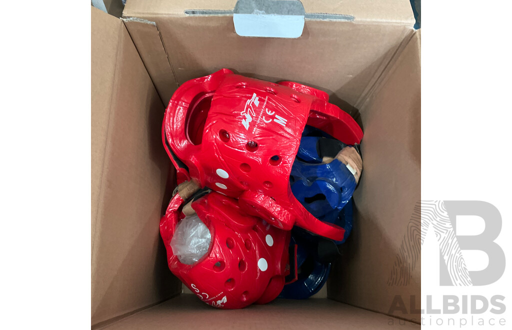 Pallet of Taekwondo Competition Gear & Equipment