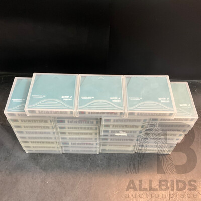 TANDBERG DATA Ultrium  LTO4 800Gb/1.6TB Compressed Data Cartridge - Lot of 35