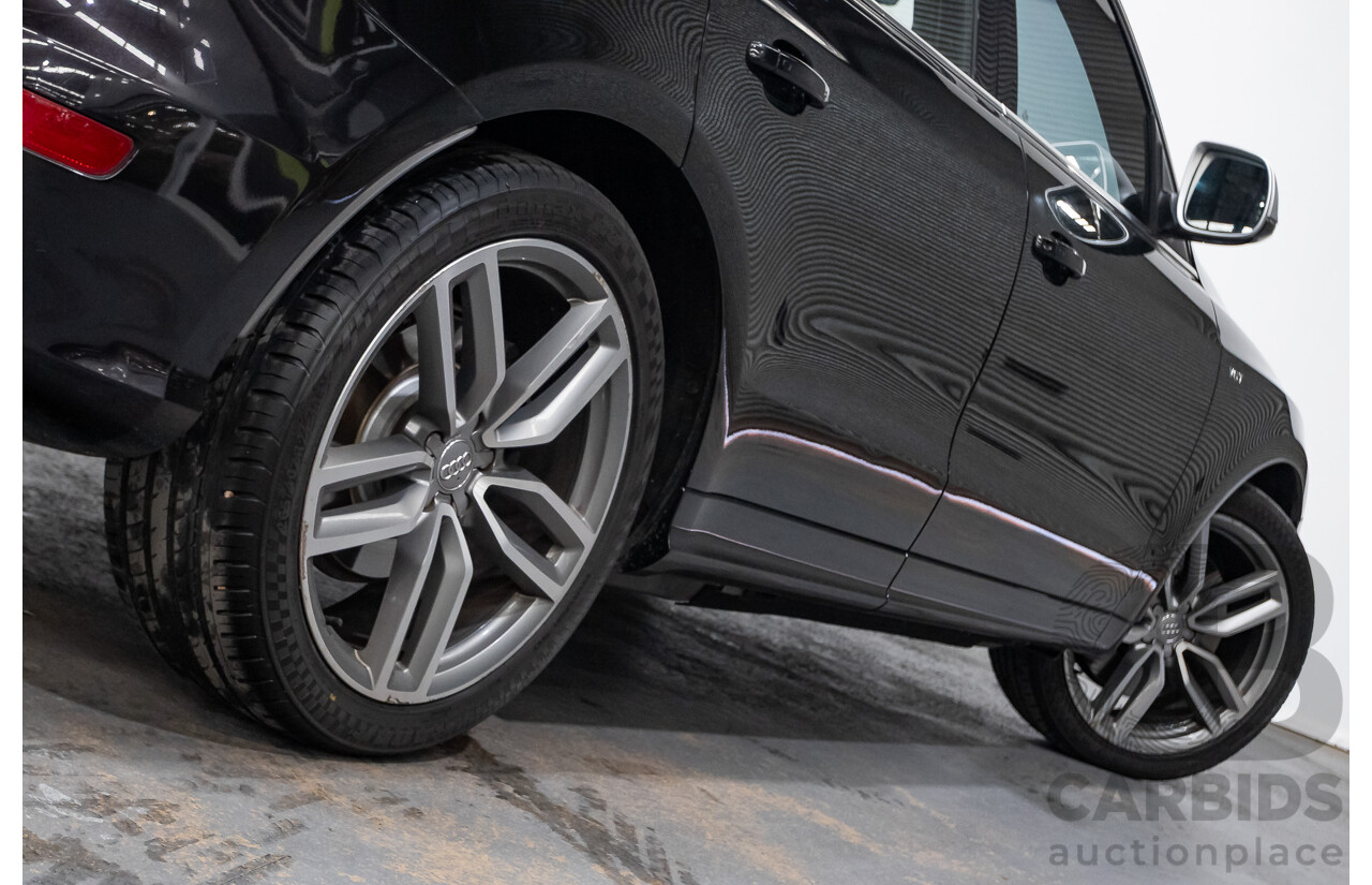1/2014 Audi SQ5 3.0 TDI Quattro 8R (AWD) MY14 5d Wagon Panther Black Turbo Diesel 3.0L