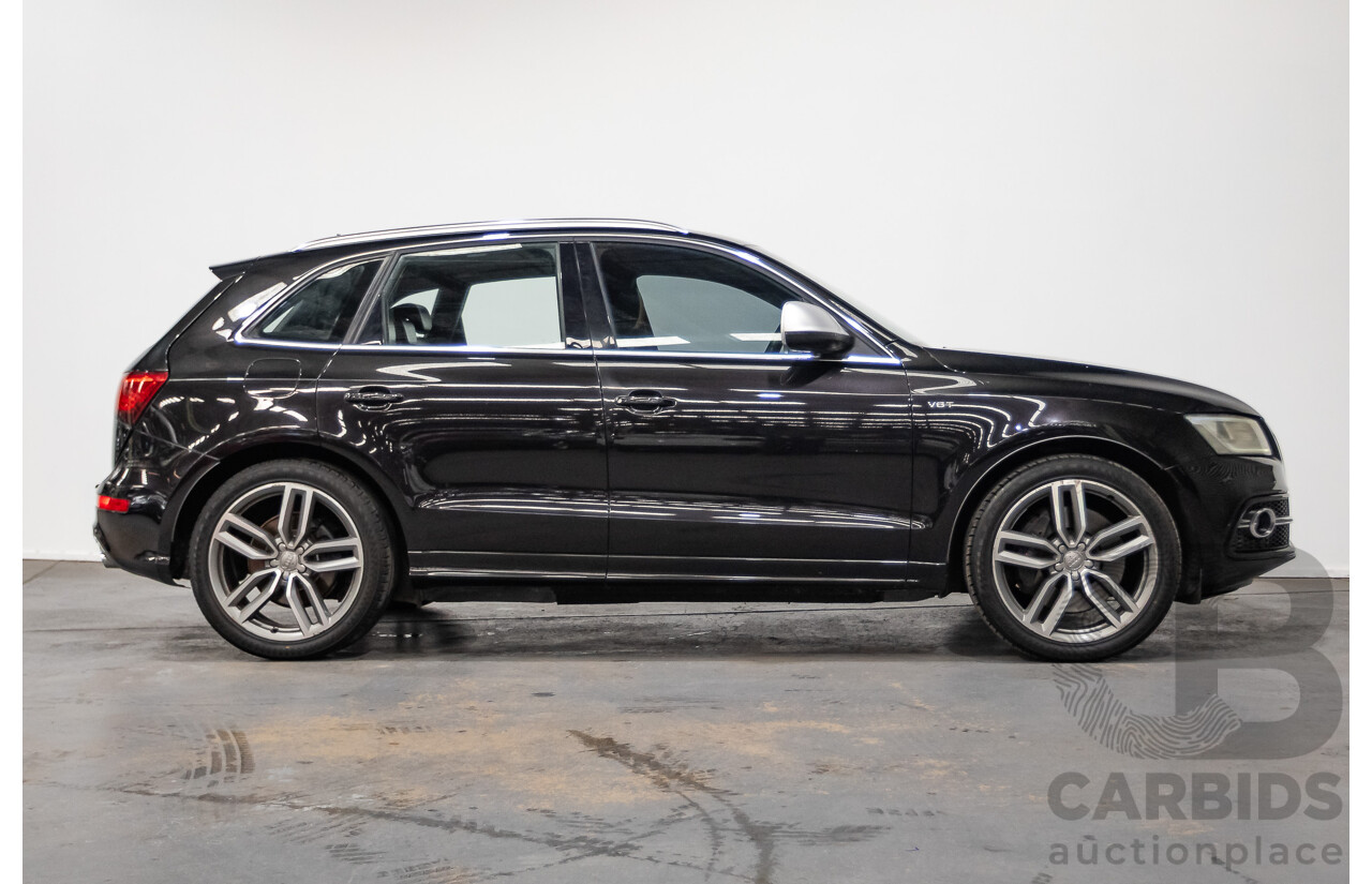 1/2014 Audi SQ5 3.0 TDI Quattro 8R (AWD) MY14 5d Wagon Panther Black Turbo Diesel 3.0L