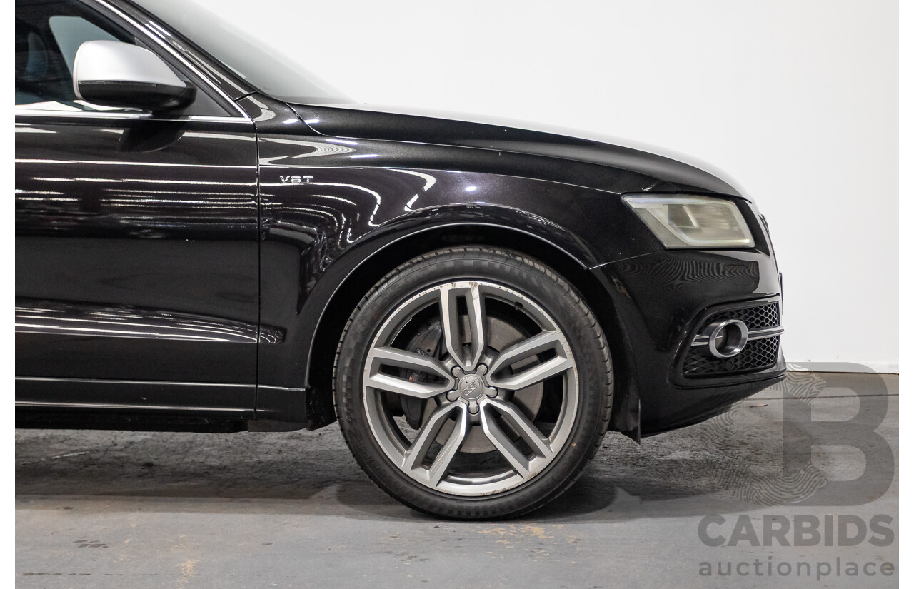 1/2014 Audi SQ5 3.0 TDI Quattro 8R (AWD) MY14 5d Wagon Panther Black Turbo Diesel 3.0L