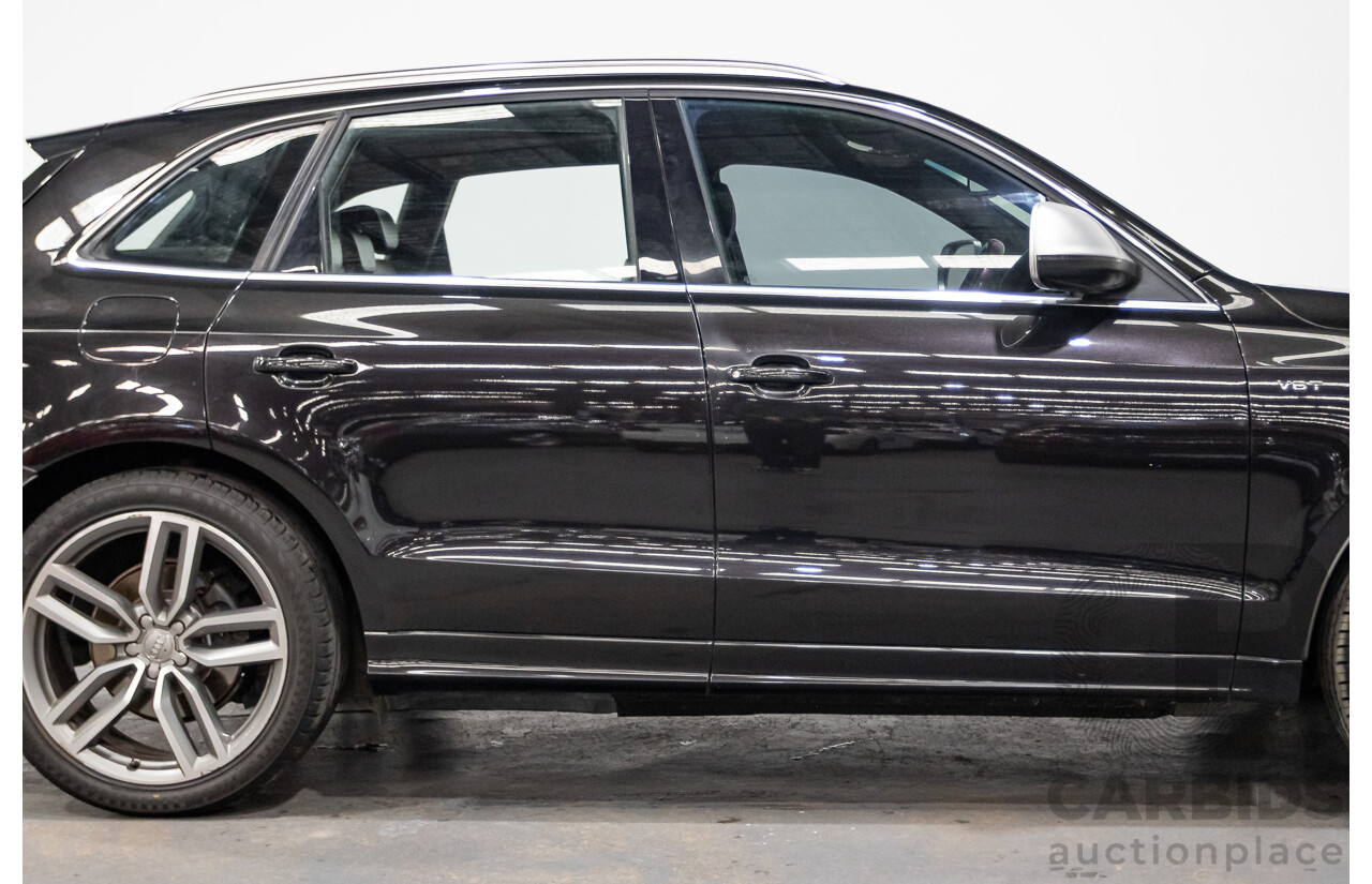 1/2014 Audi SQ5 3.0 TDI Quattro 8R (AWD) MY14 5d Wagon Panther Black Turbo Diesel 3.0L