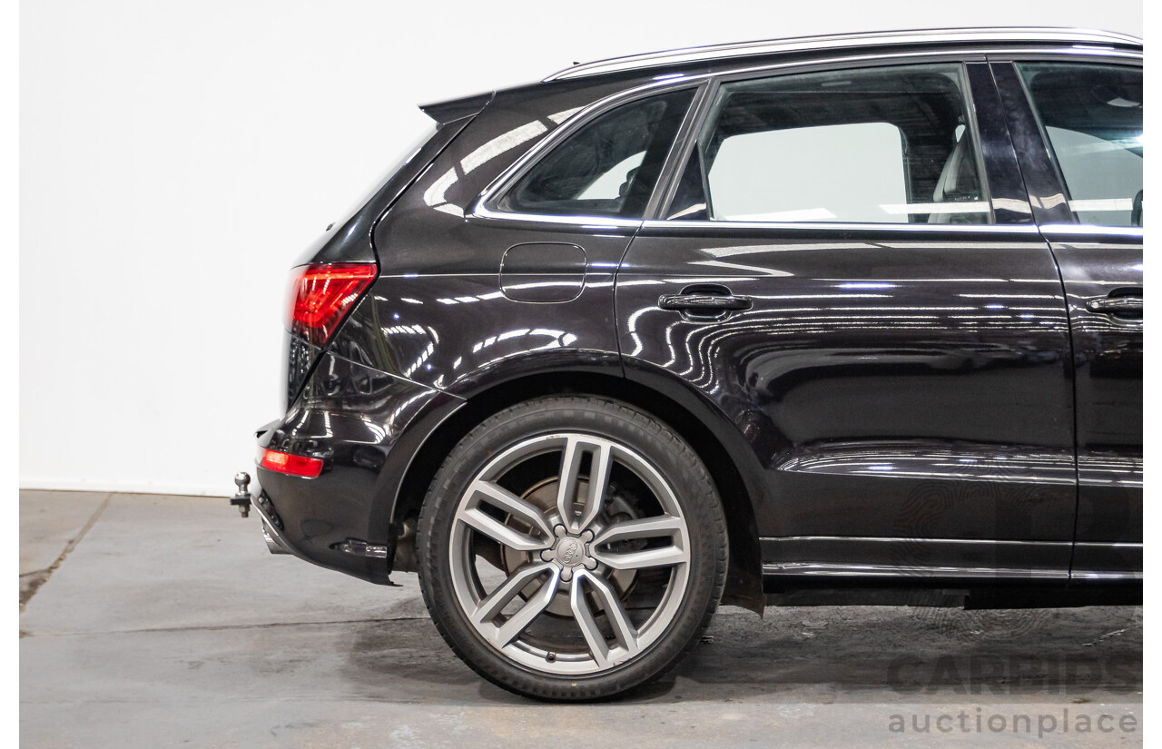 1/2014 Audi SQ5 3.0 TDI Quattro 8R (AWD) MY14 5d Wagon Panther Black Turbo Diesel 3.0L