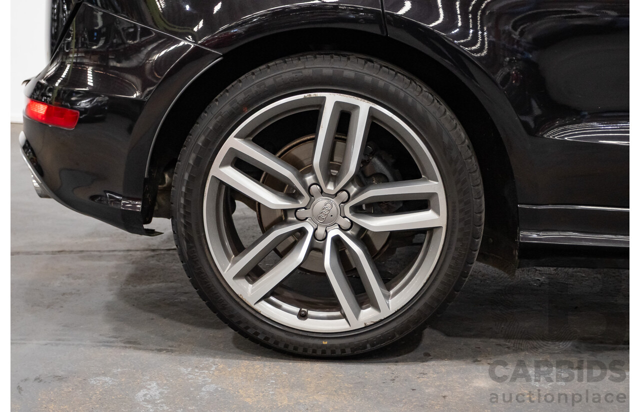 1/2014 Audi SQ5 3.0 TDI Quattro 8R (AWD) MY14 5d Wagon Panther Black Turbo Diesel 3.0L
