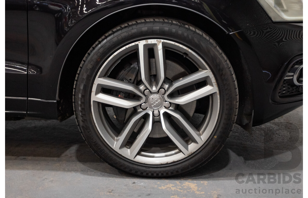 1/2014 Audi SQ5 3.0 TDI Quattro 8R (AWD) MY14 5d Wagon Panther Black Turbo Diesel 3.0L