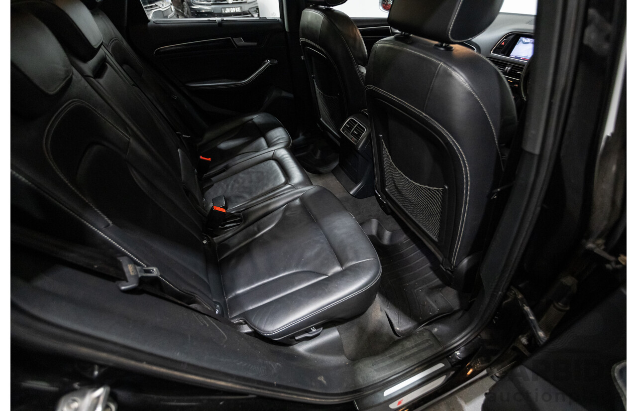 1/2014 Audi SQ5 3.0 TDI Quattro 8R (AWD) MY14 5d Wagon Panther Black Turbo Diesel 3.0L