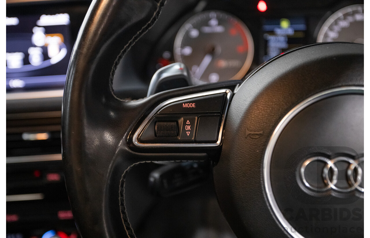 1/2014 Audi SQ5 3.0 TDI Quattro 8R (AWD) MY14 5d Wagon Panther Black Turbo Diesel 3.0L