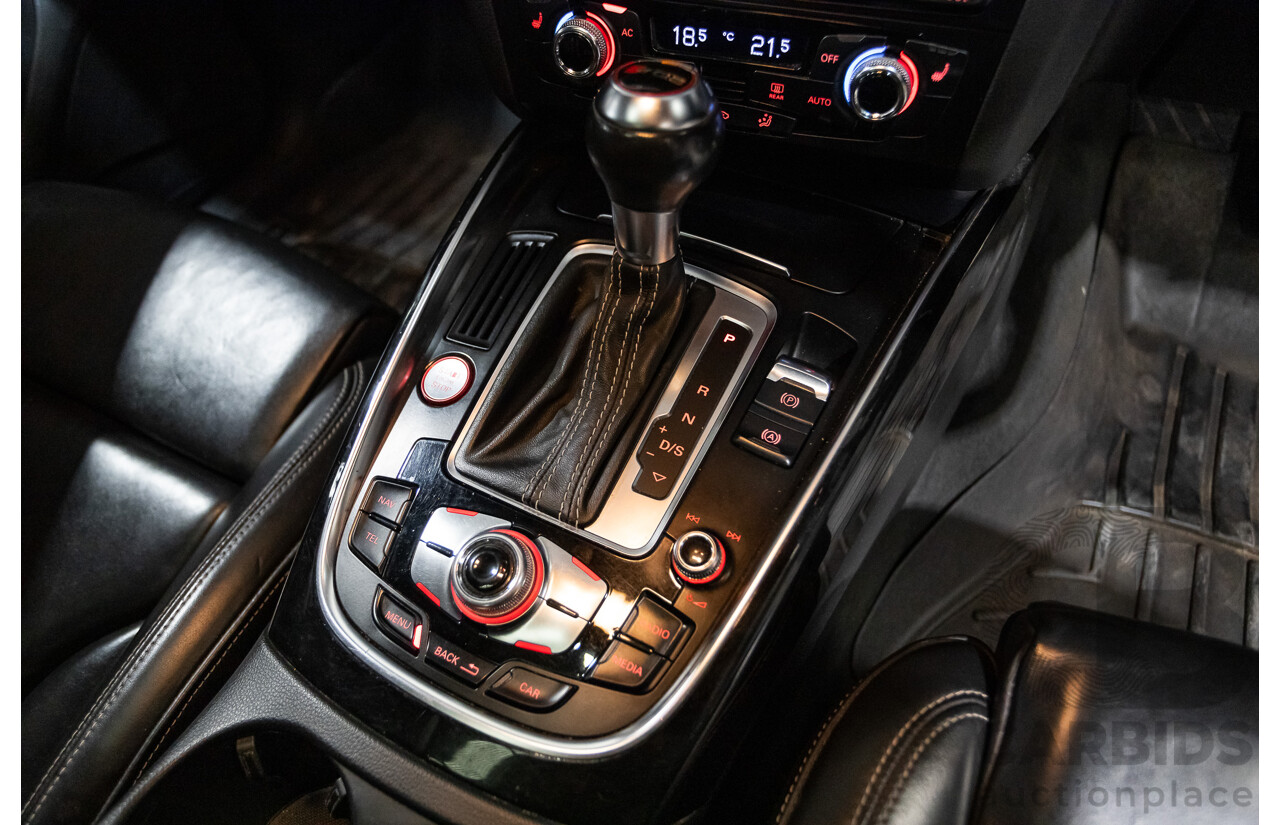 1/2014 Audi SQ5 3.0 TDI Quattro 8R (AWD) MY14 5d Wagon Panther Black Turbo Diesel 3.0L