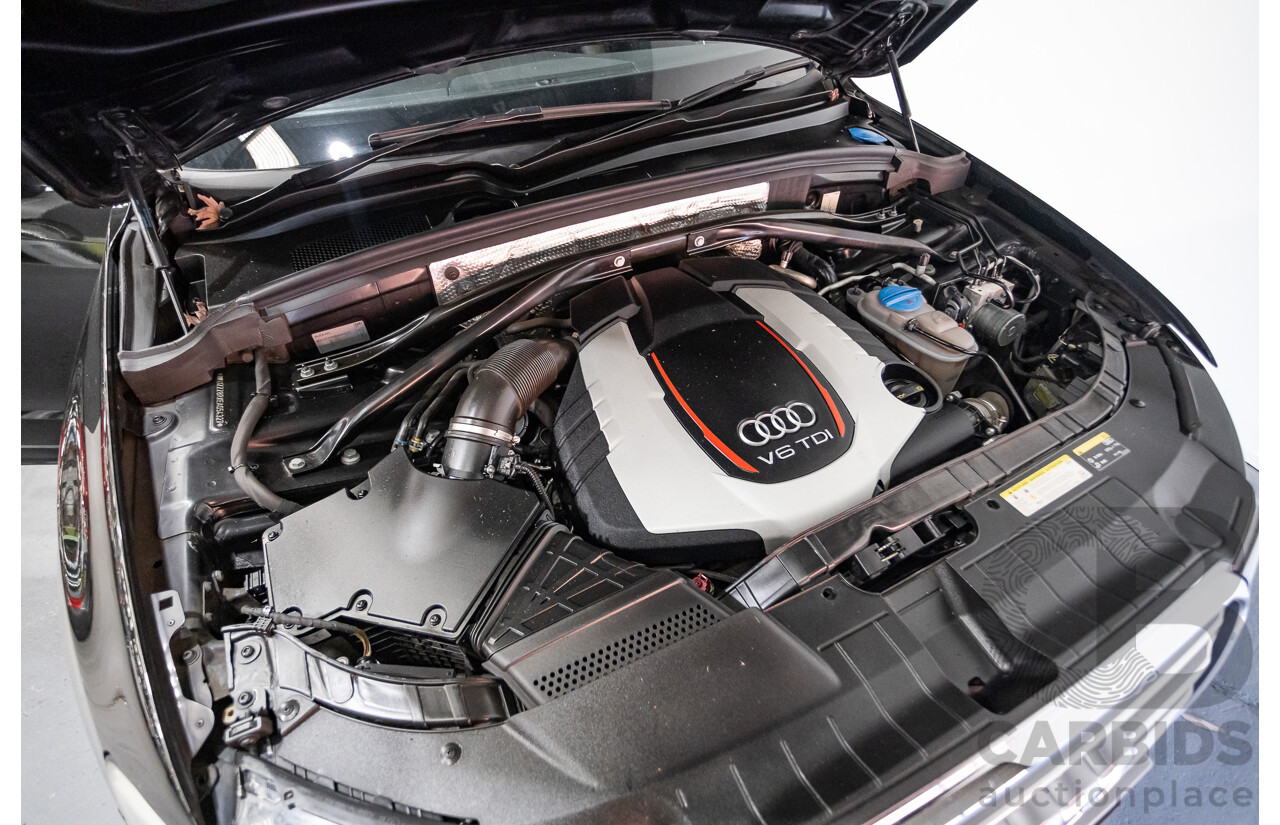 1/2014 Audi SQ5 3.0 TDI Quattro 8R (AWD) MY14 5d Wagon Panther Black Turbo Diesel 3.0L