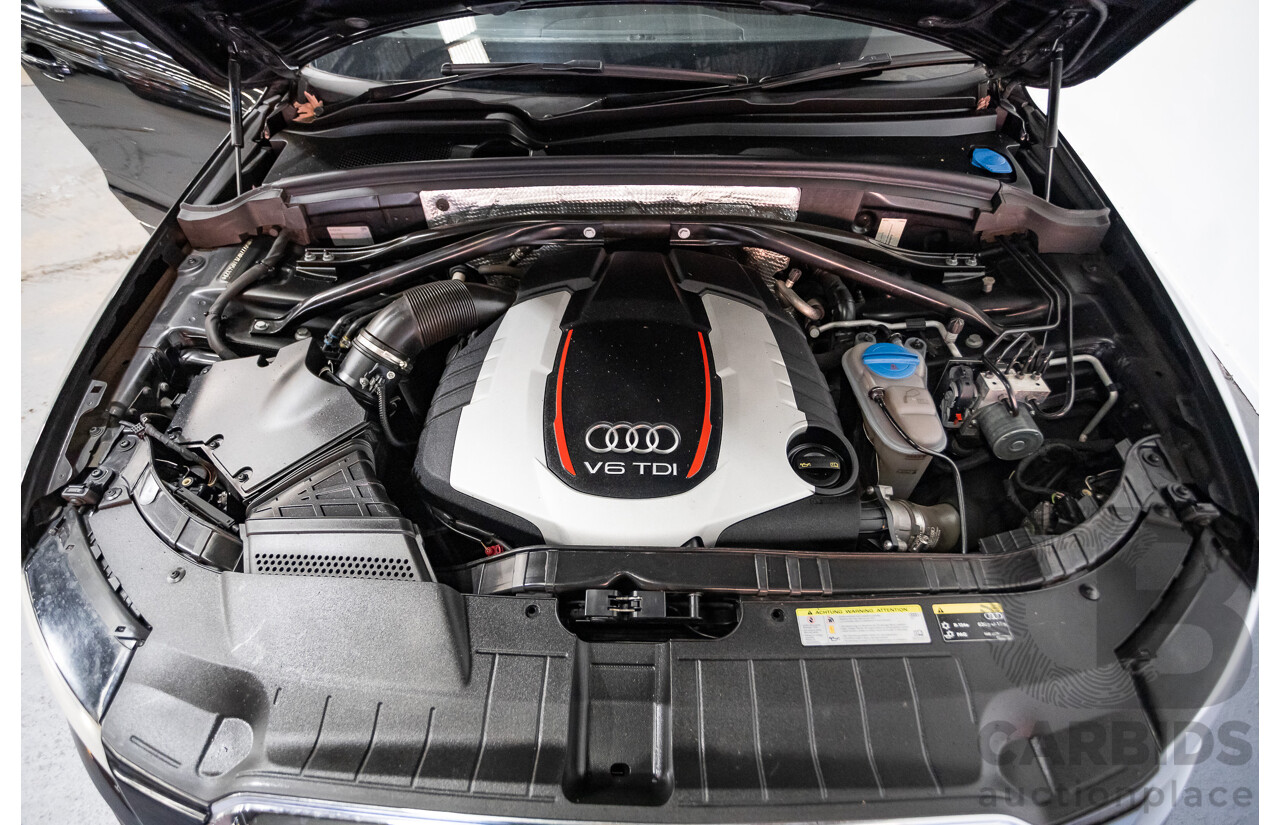 1/2014 Audi SQ5 3.0 TDI Quattro 8R (AWD) MY14 5d Wagon Panther Black Turbo Diesel 3.0L