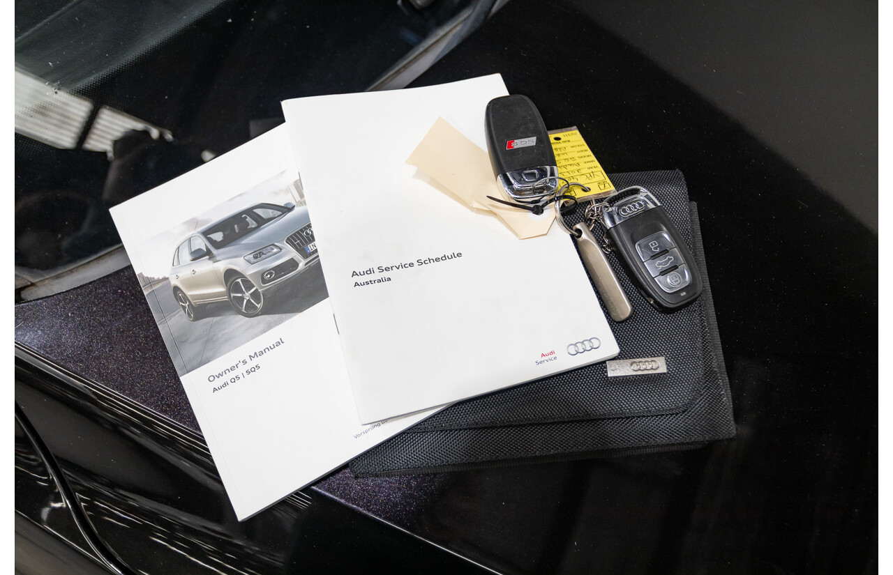 1/2014 Audi SQ5 3.0 TDI Quattro 8R (AWD) MY14 5d Wagon Panther Black Turbo Diesel 3.0L