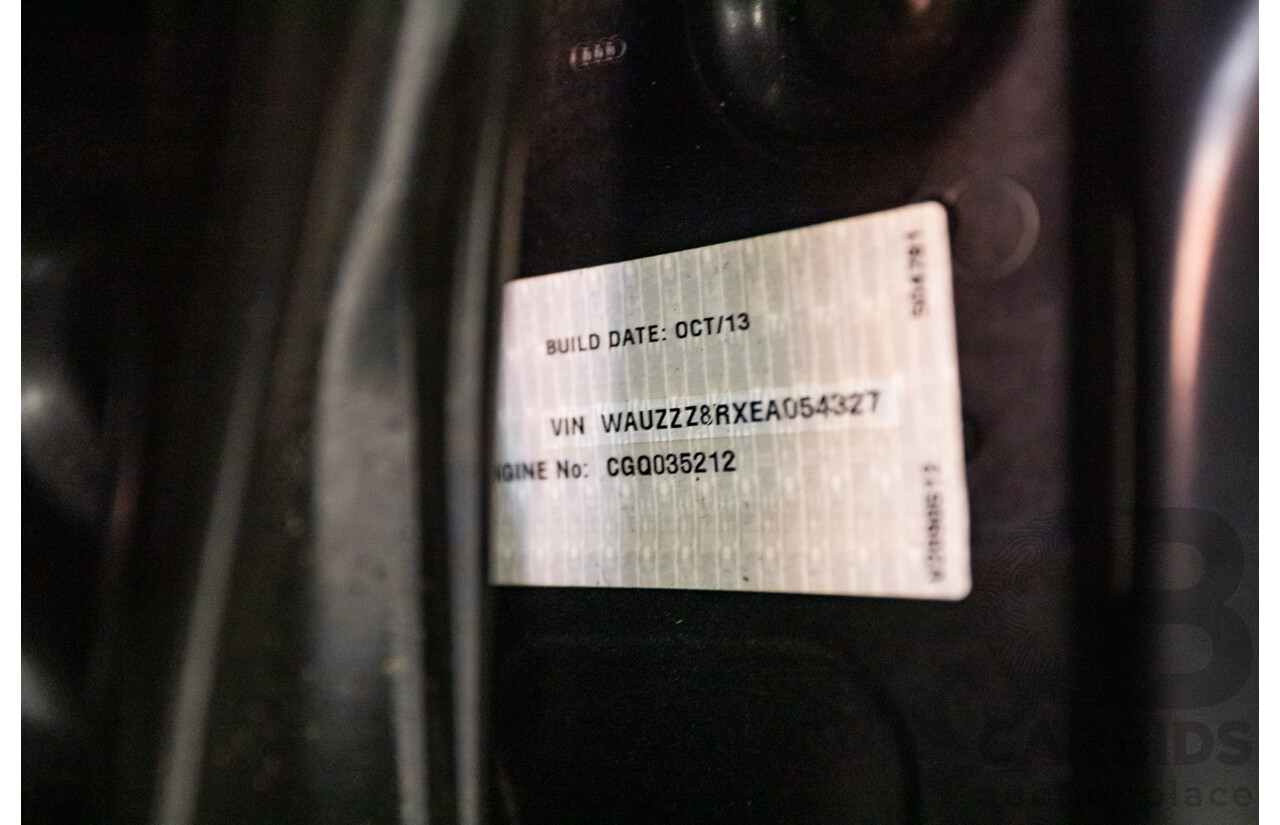 1/2014 Audi SQ5 3.0 TDI Quattro 8R (AWD) MY14 5d Wagon Panther Black Turbo Diesel 3.0L