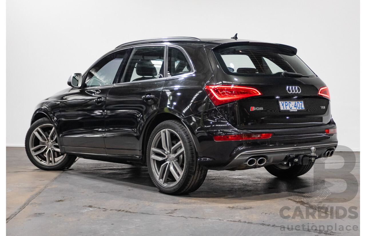 1/2014 Audi SQ5 3.0 TDI Quattro 8R (AWD) MY14 5d Wagon Panther Black Turbo Diesel 3.0L