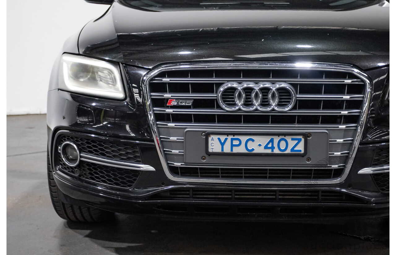 1/2014 Audi SQ5 3.0 TDI Quattro 8R (AWD) MY14 5d Wagon Panther Black Turbo Diesel 3.0L