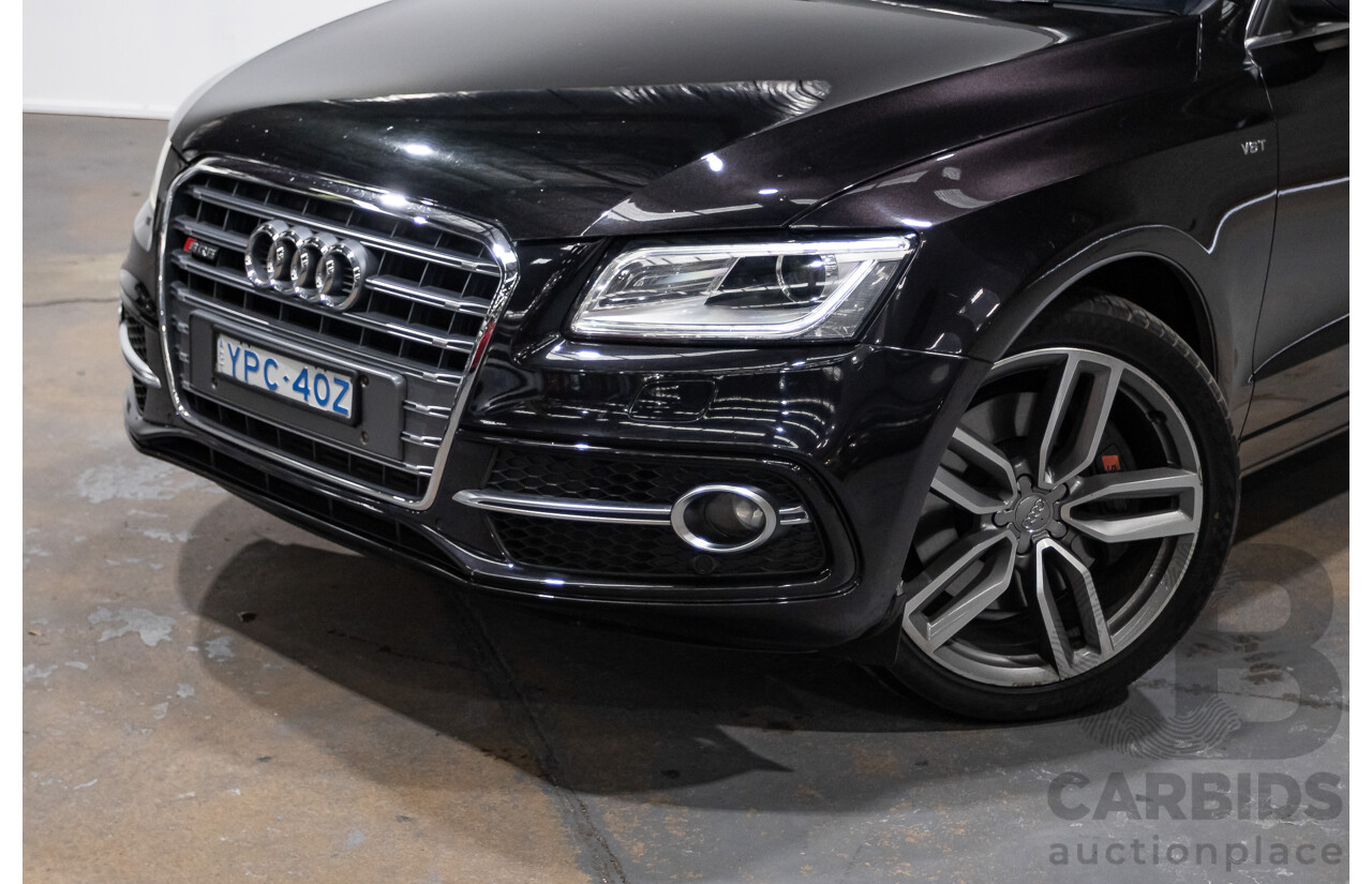 1/2014 Audi SQ5 3.0 TDI Quattro 8R (AWD) MY14 5d Wagon Panther Black Turbo Diesel 3.0L