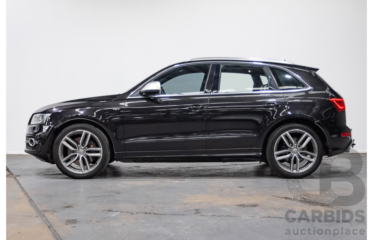 1/2014 Audi SQ5 3.0 TDI Quattro 8R (AWD) MY14 5d Wagon Panther Black Turbo Diesel 3.0L