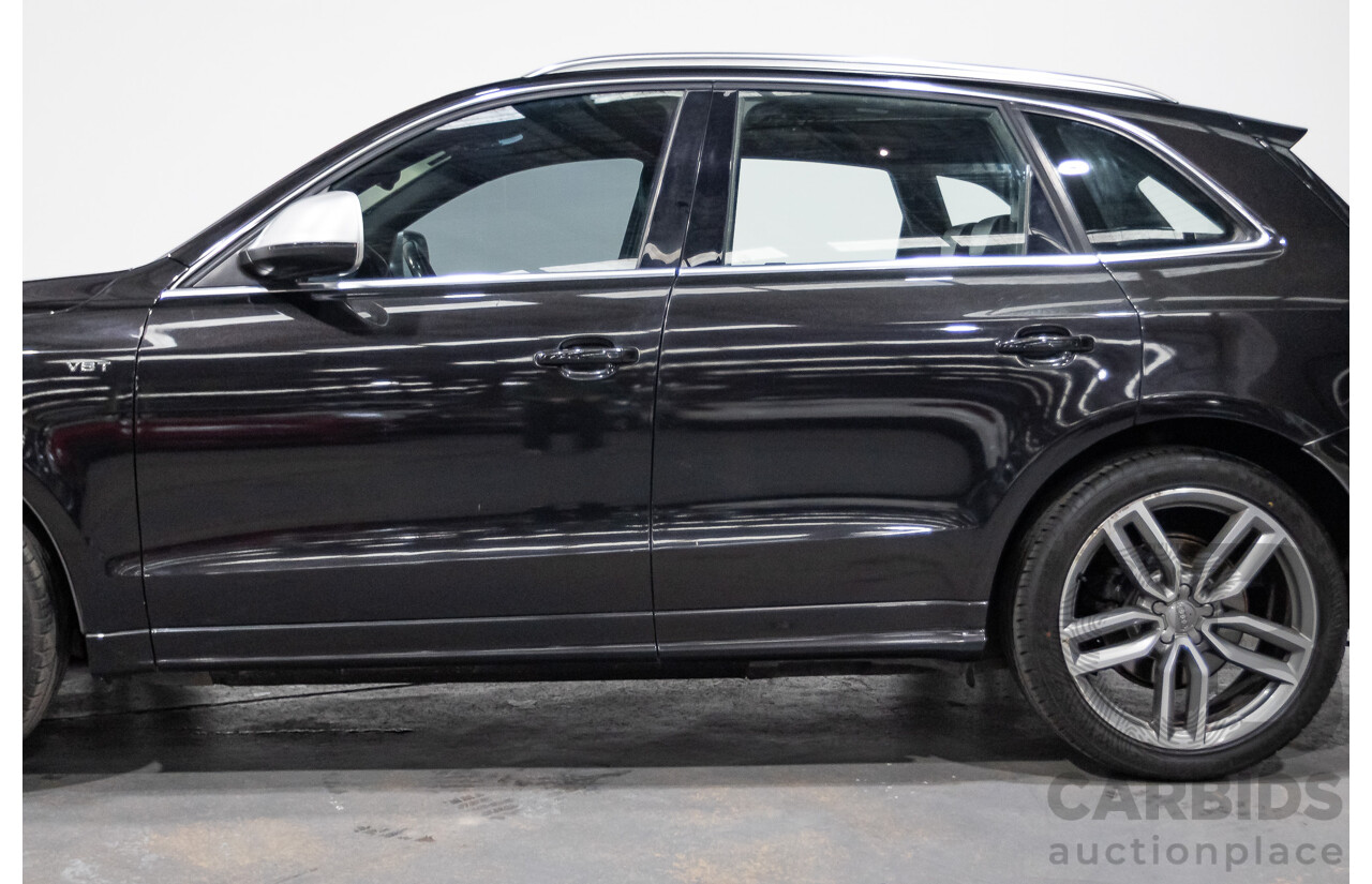 1/2014 Audi SQ5 3.0 TDI Quattro 8R (AWD) MY14 5d Wagon Panther Black Turbo Diesel 3.0L