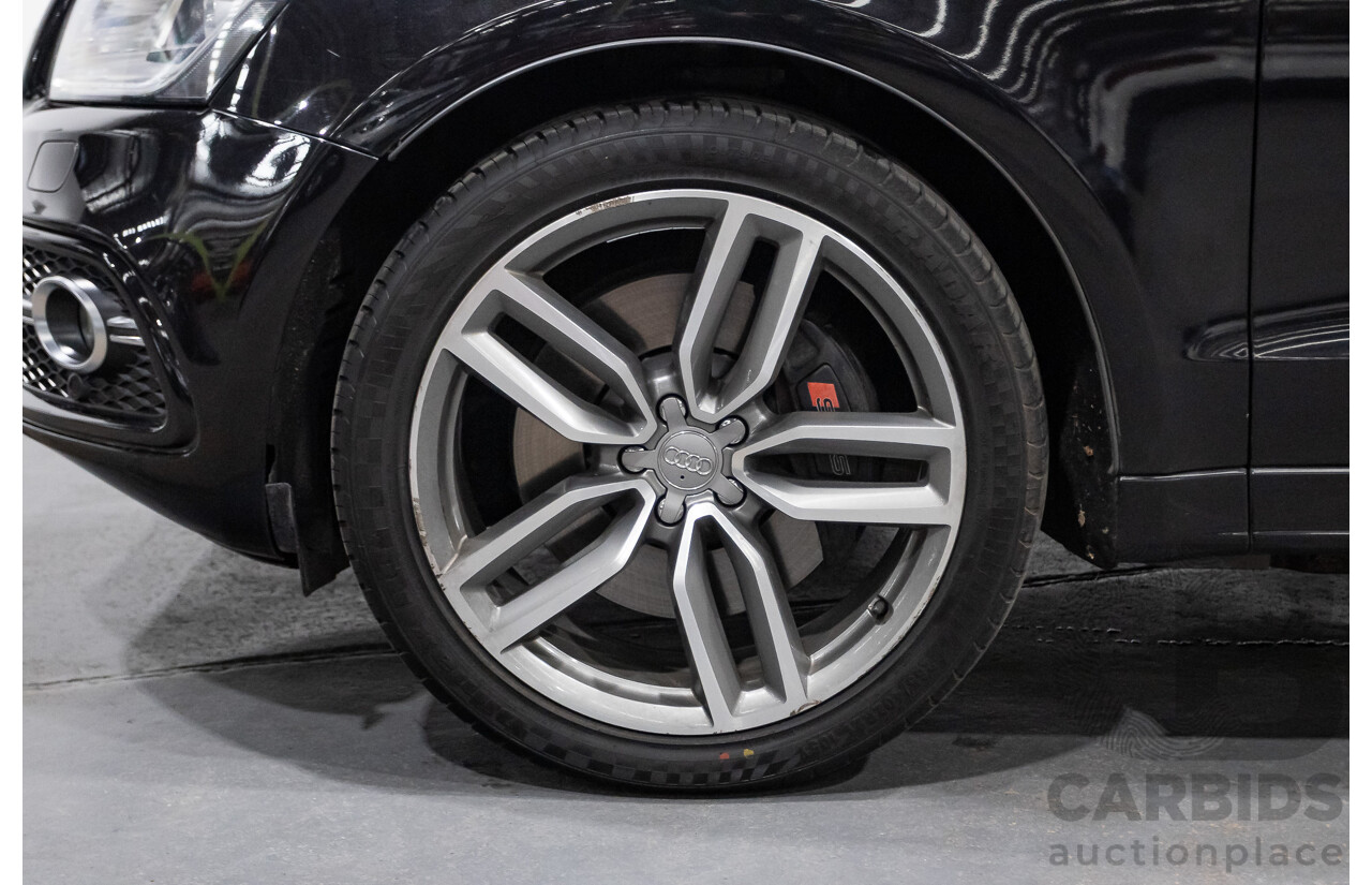 1/2014 Audi SQ5 3.0 TDI Quattro 8R (AWD) MY14 5d Wagon Panther Black Turbo Diesel 3.0L