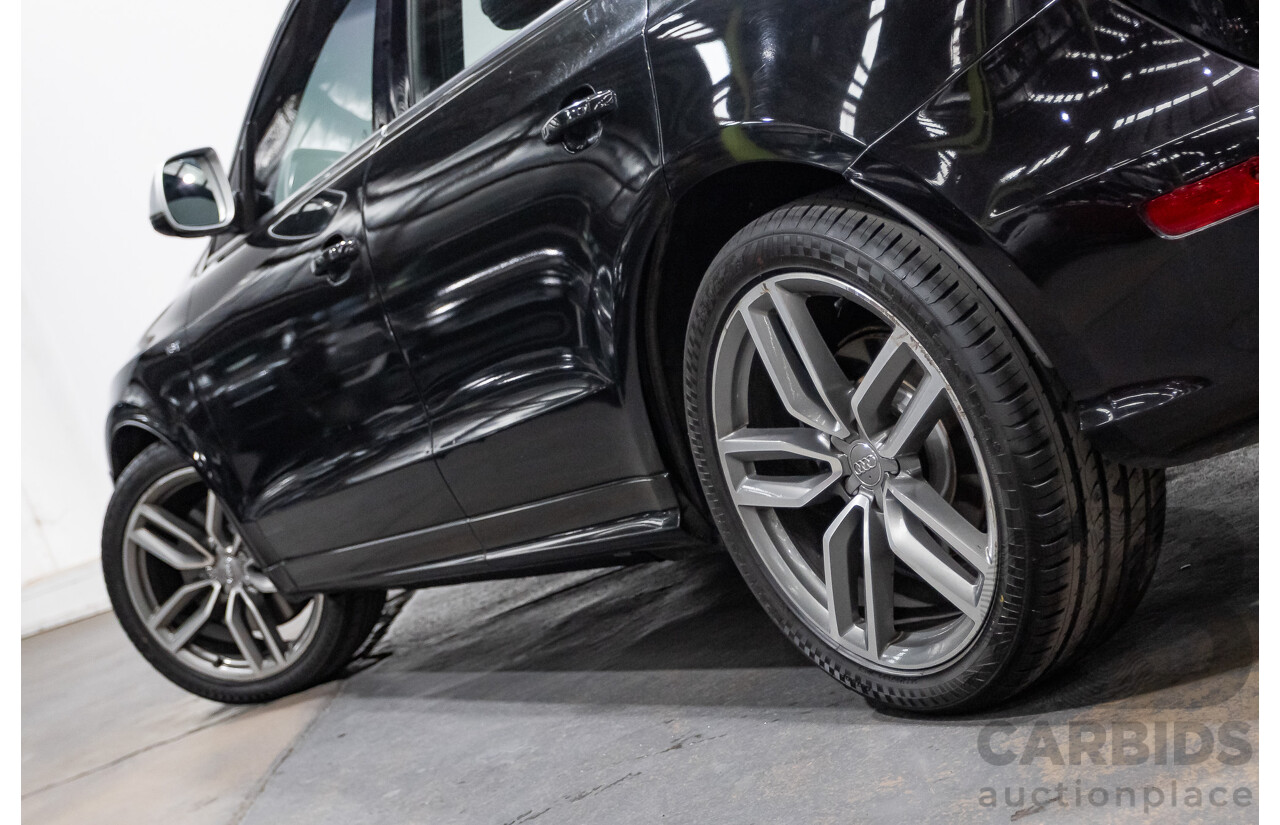 1/2014 Audi SQ5 3.0 TDI Quattro 8R (AWD) MY14 5d Wagon Panther Black Turbo Diesel 3.0L