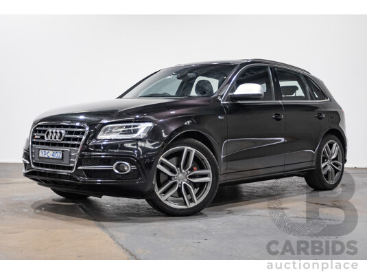 1/2014 Audi SQ5 3.0 TDI Quattro 8R (AWD) MY14 5d Wagon Panther Black Turbo Diesel 3.0L