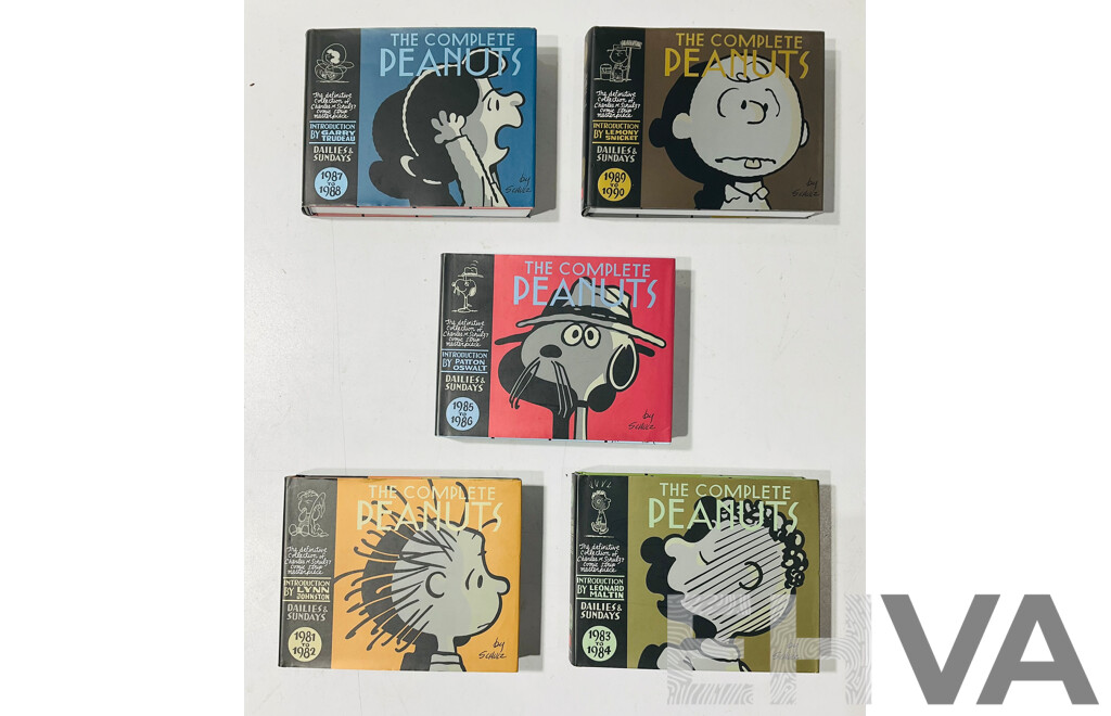 Collection Five the Complete Peanuts Collecting 1981-1990 with Dust Jackets