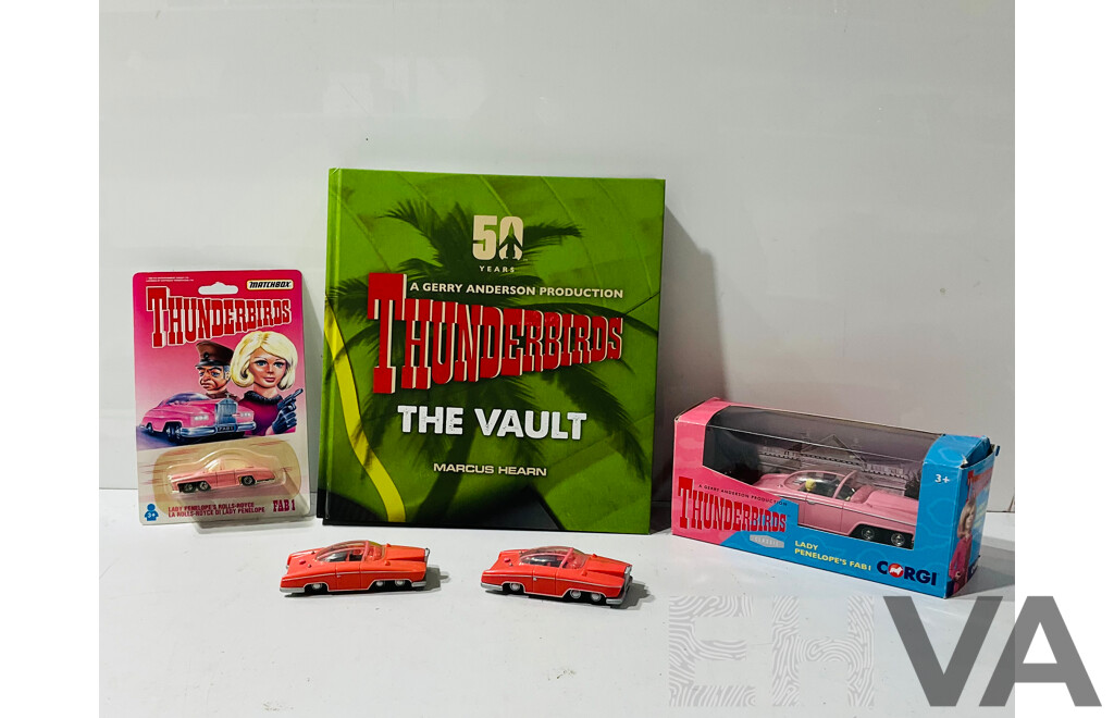Thunderbirds: The Vault and Other Thunderbirds Memorabilia Including Matchbox FAB 1, FAB 1 Model  Car by Corgi and More