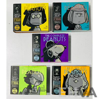 Collection Five the Complete Peanuts Collecting 1991-2000 with Dust Jackets