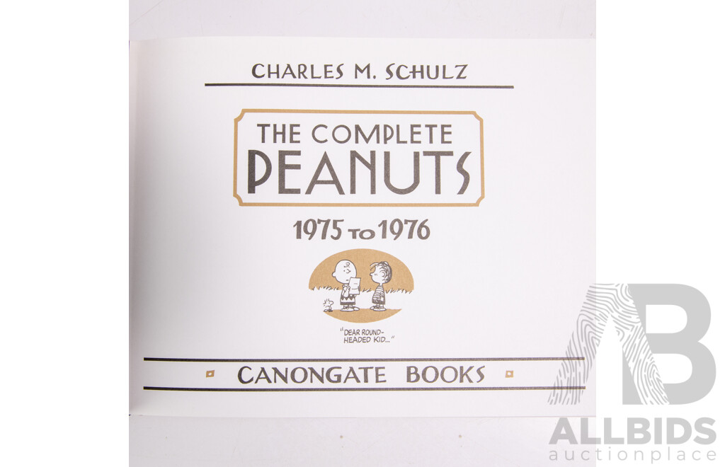 Collection Five the Complete Peanuts Collecting 1973-1980 with Dust Jackets
