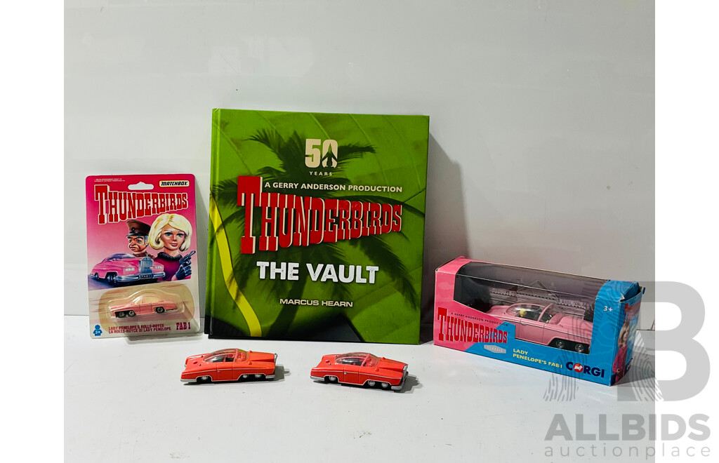 Thunderbirds: The Vault and Other Thunderbirds Memorabilia Including Matchbox FAB 1, FAB 1 Model  Car by Corgi and More