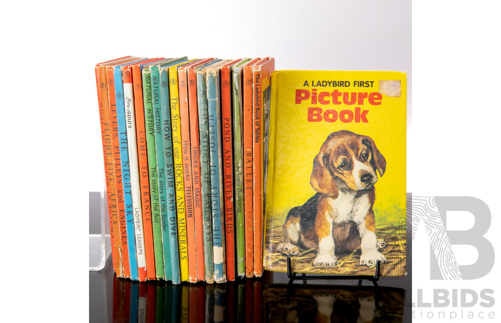 Collection 19 Vintage Ladybird Children's Books