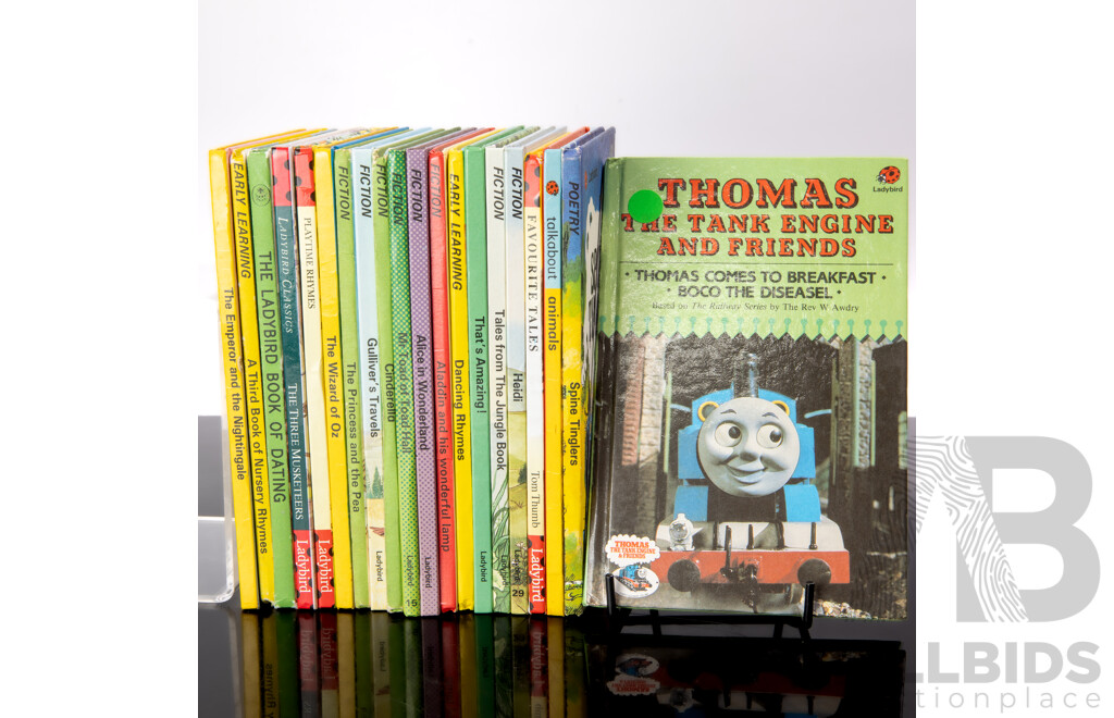 Collection 20 Vintage Ladybird Children's Books Including Thomas the Tank Engine and More