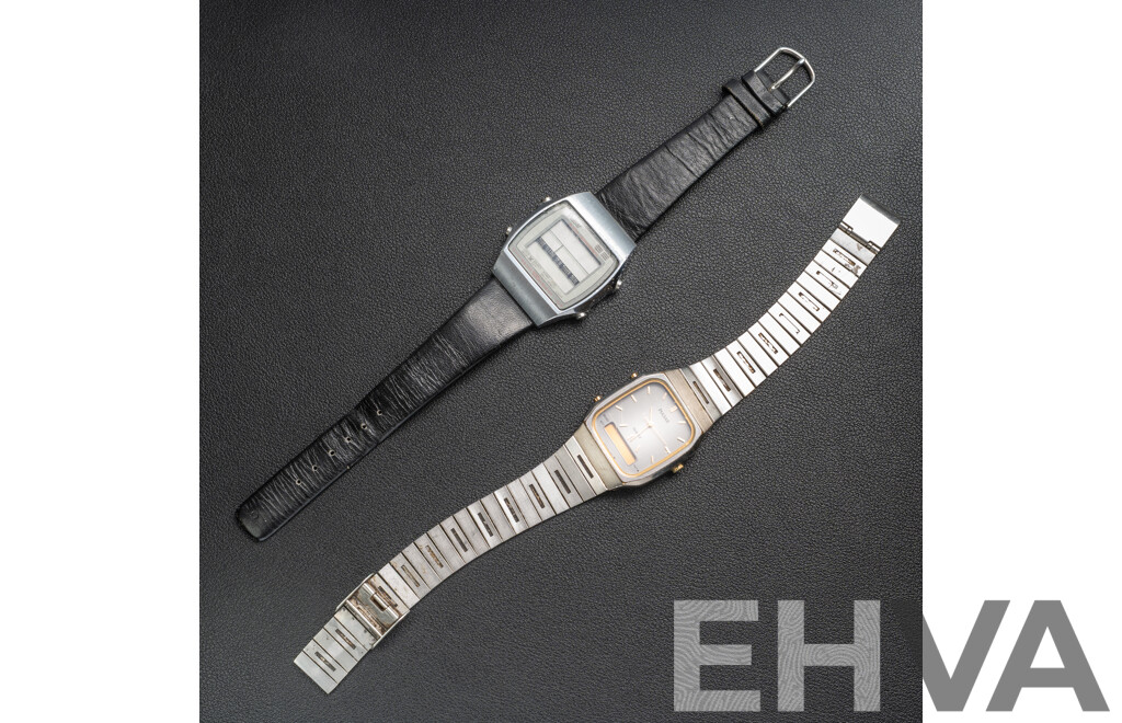 Pulsar V041-5090 & Pulsar W040-5010 Vintage Watches