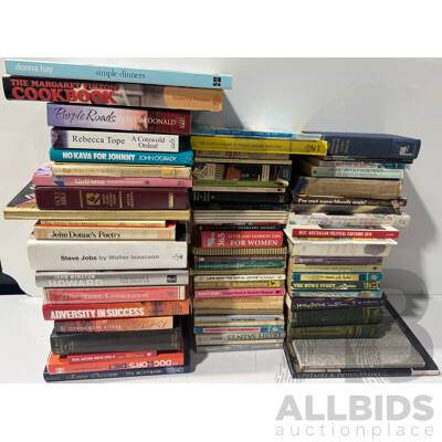 Large Collection Vintage and Other Books Including Poetry, Australian Interest and More