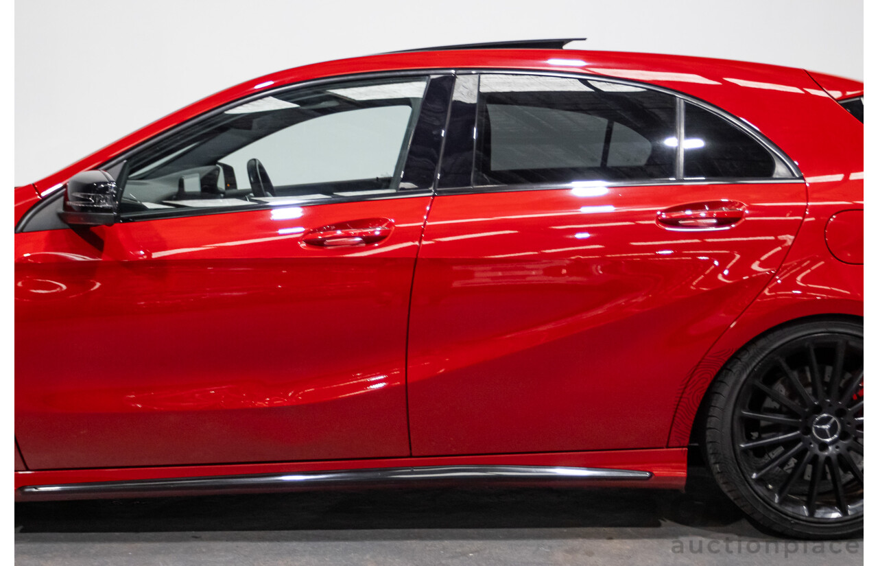 03/2016 Mercedes-Amg A45 AMG (AWD) 176 MY16 5D Hatchback Jupiter Red Turbo 2.0L