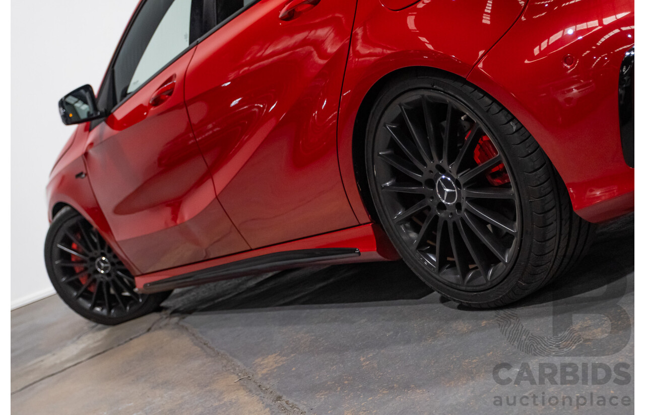 03/2016 Mercedes-Amg A45 AMG (AWD) 176 MY16 5D Hatchback Jupiter Red Turbo 2.0L