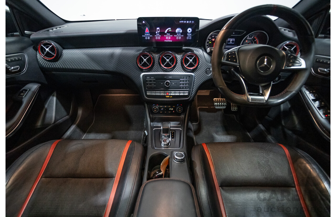03/2016 Mercedes-Amg A45 AMG (AWD) 176 MY16 5D Hatchback Jupiter Red Turbo 2.0L