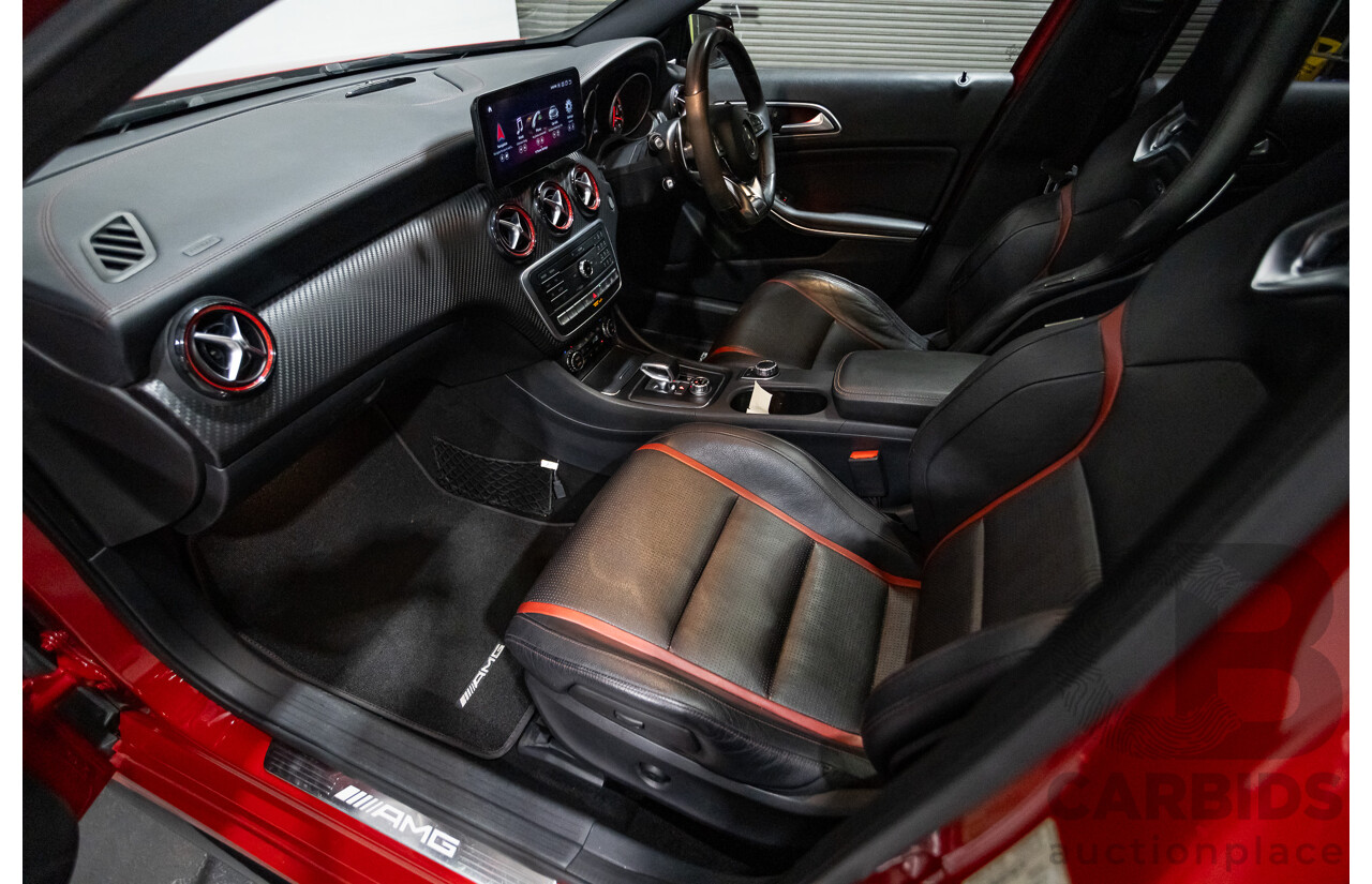 03/2016 Mercedes-Amg A45 AMG (AWD) 176 MY16 5D Hatchback Jupiter Red Turbo 2.0L