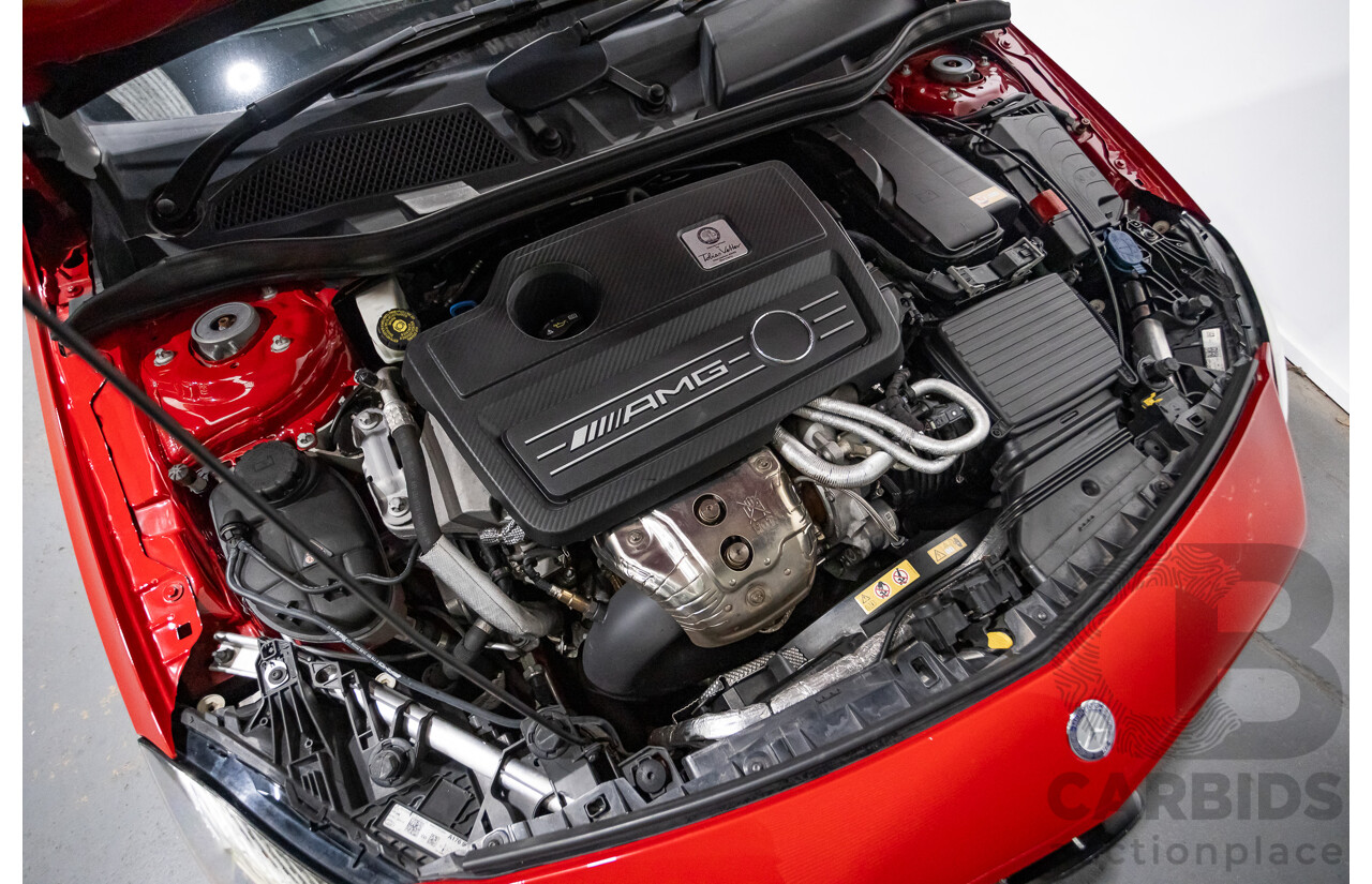 03/2016 Mercedes-Amg A45 AMG (AWD) 176 MY16 5D Hatchback Jupiter Red Turbo 2.0L
