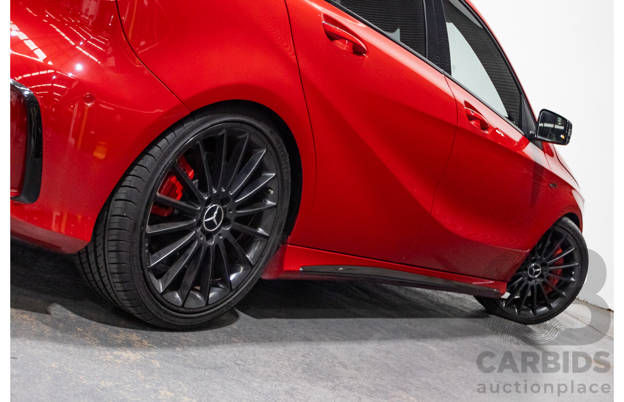 03/2016 Mercedes-Amg A45 AMG (AWD) 176 MY16 5D Hatchback Jupiter Red Turbo 2.0L