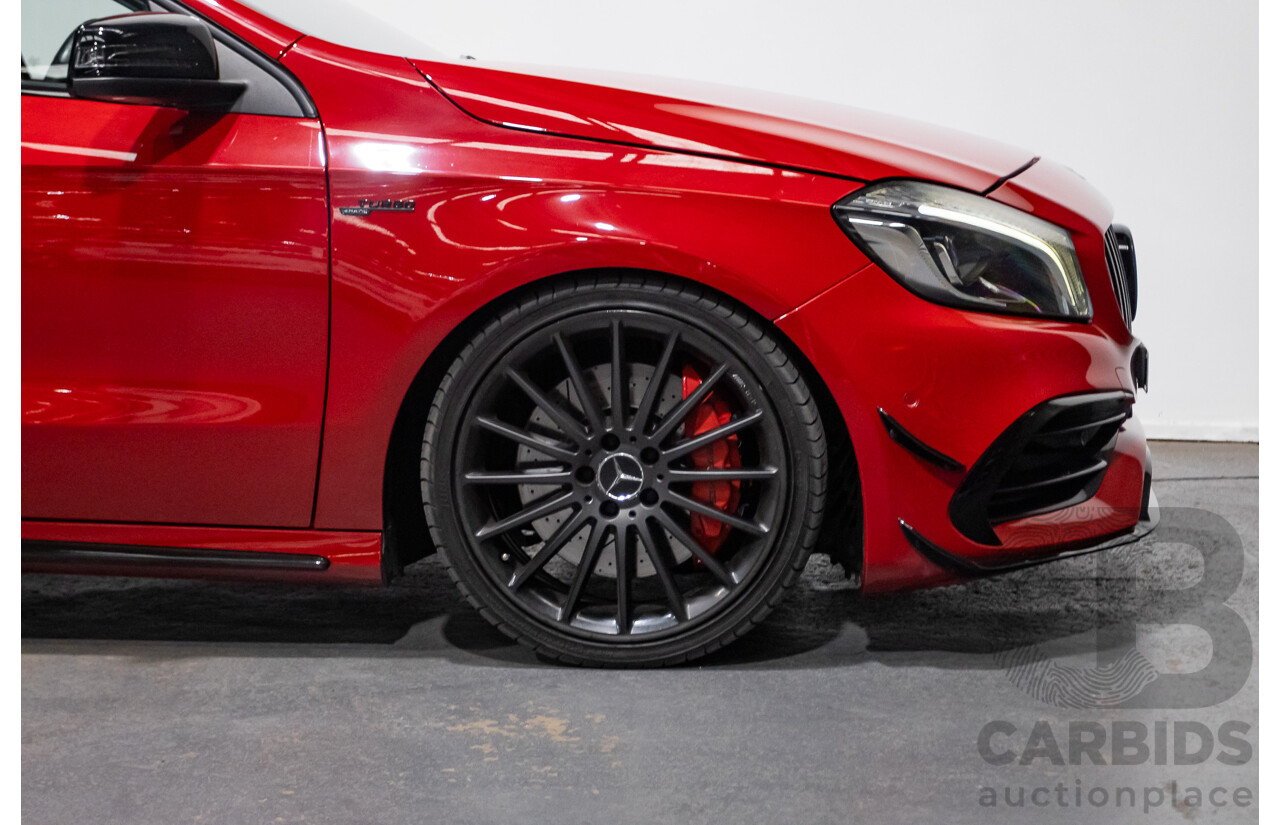 03/2016 Mercedes-Amg A45 AMG (AWD) 176 MY16 5D Hatchback Jupiter Red Turbo 2.0L