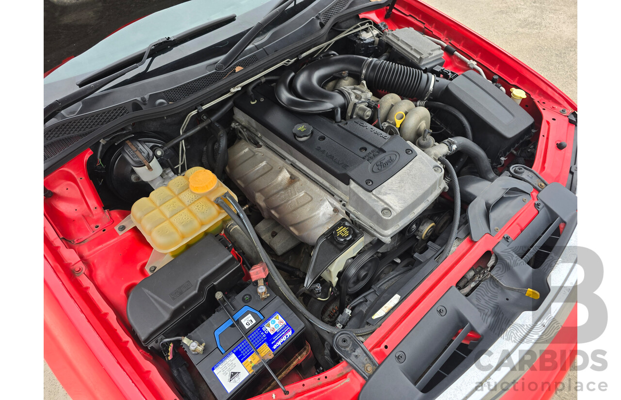 6/2006 Ford Falcon XLS BF 2d Utility Vixen Red 4.0L