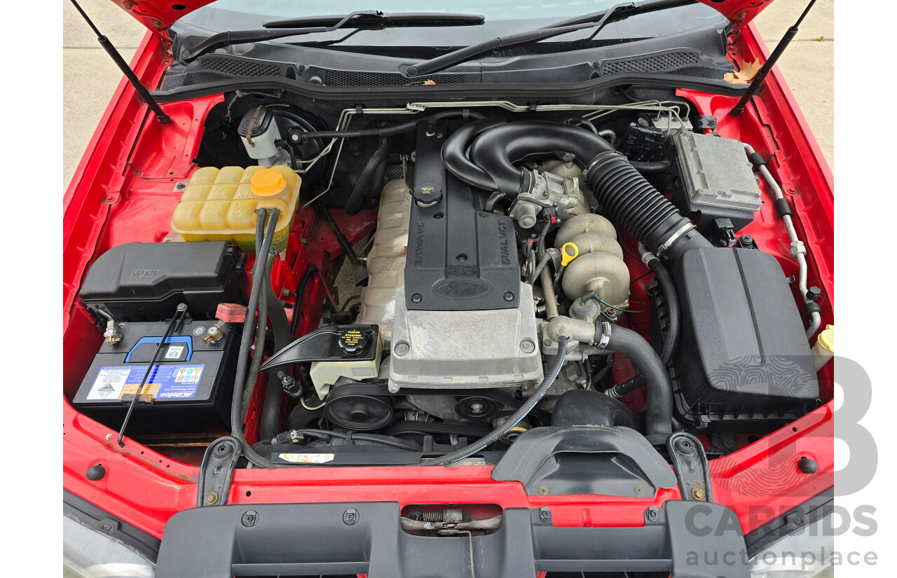 6/2006 Ford Falcon XLS BF 2d Utility Vixen Red 4.0L