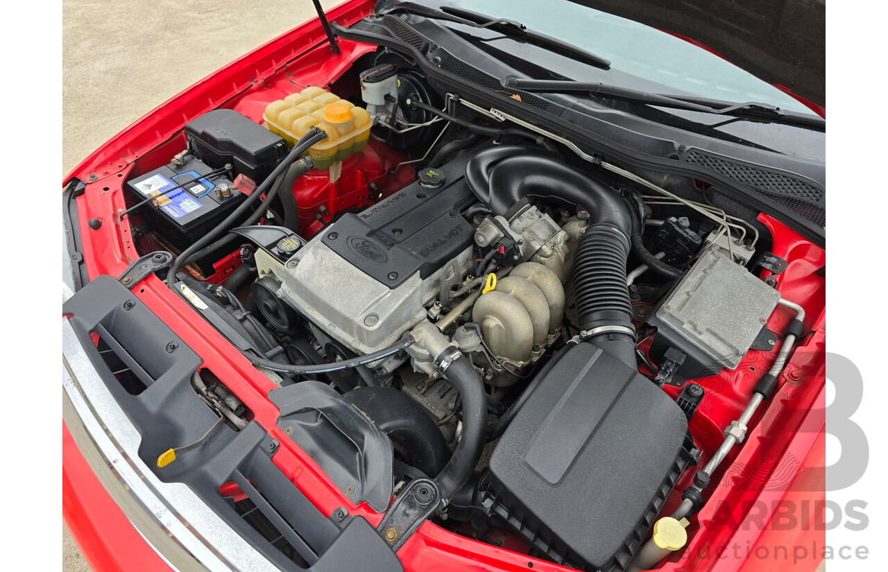 6/2006 Ford Falcon XLS BF 2d Utility Vixen Red 4.0L