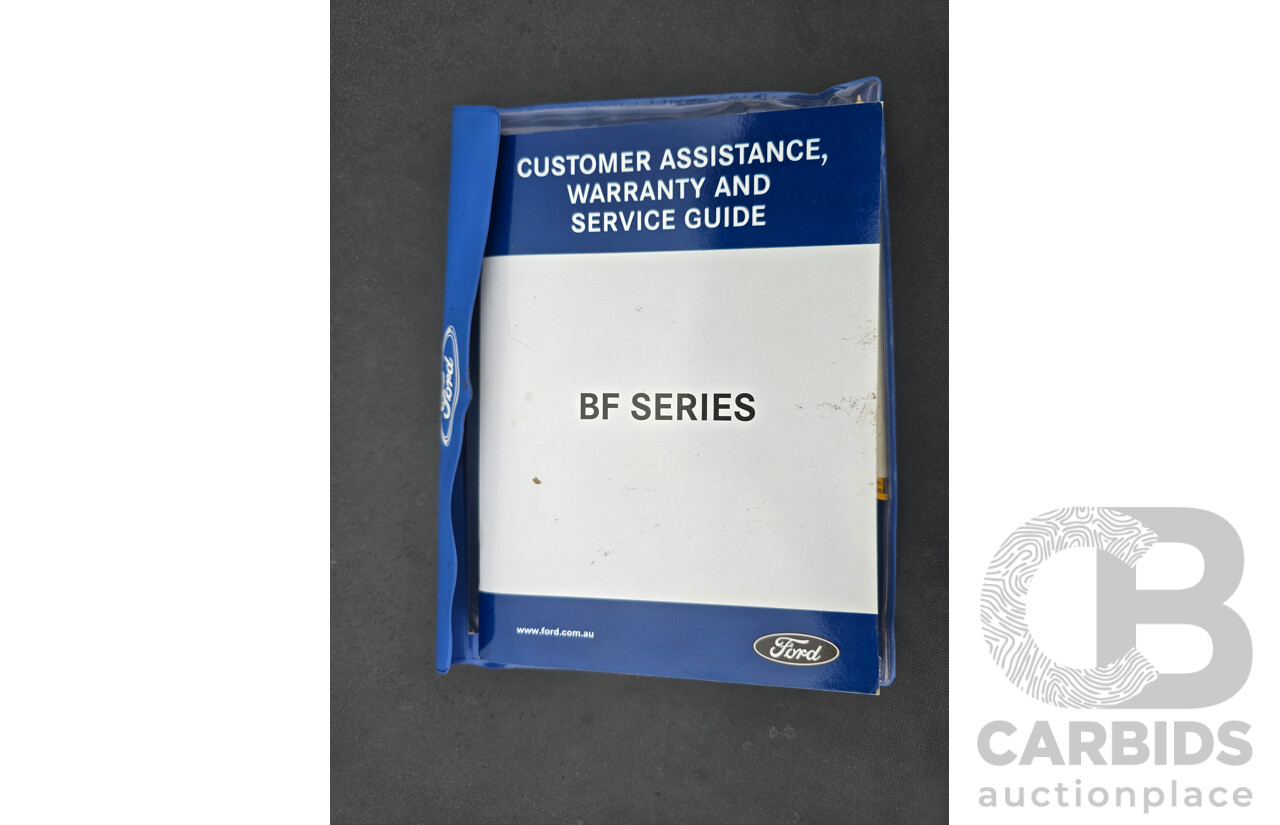 6/2006 Ford Falcon XLS BF 2d Utility Vixen Red 4.0L
