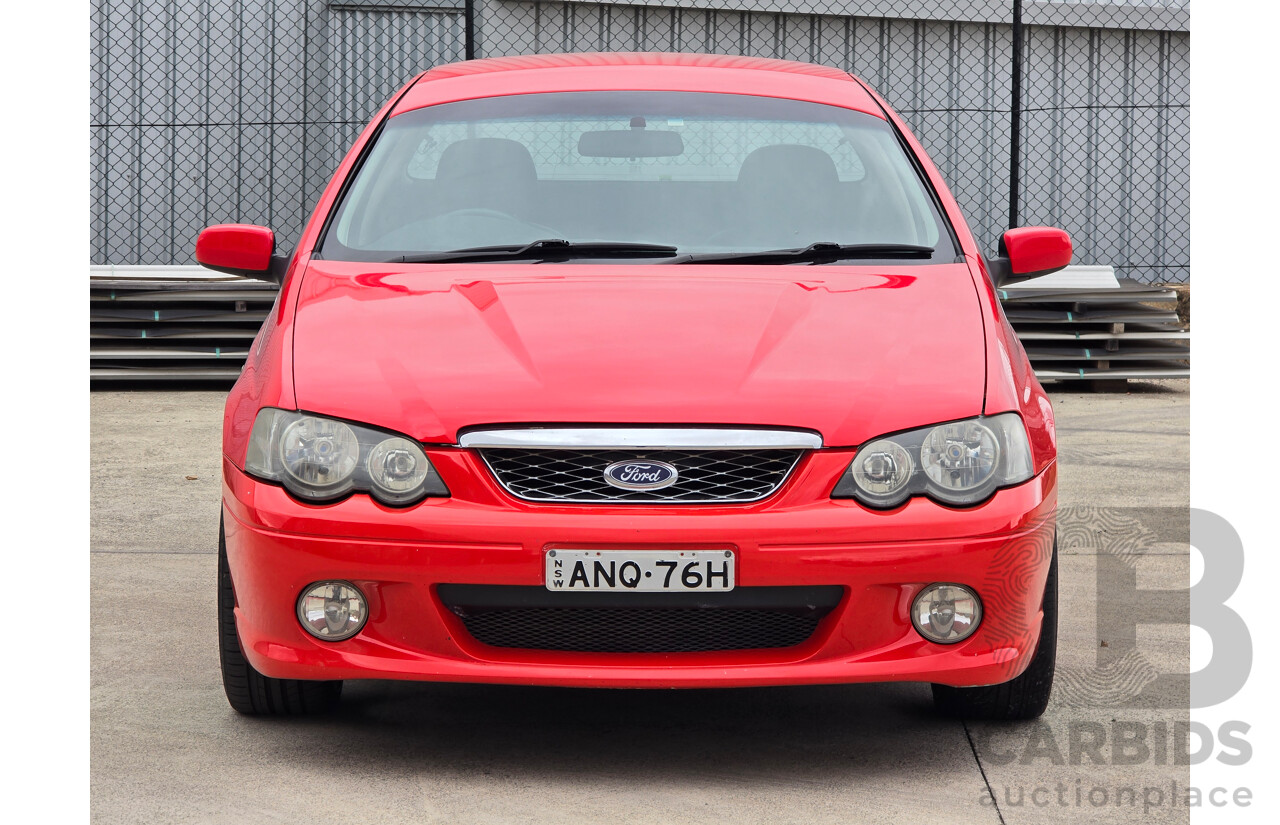 6/2006 Ford Falcon XLS BF 2d Utility Vixen Red 4.0L