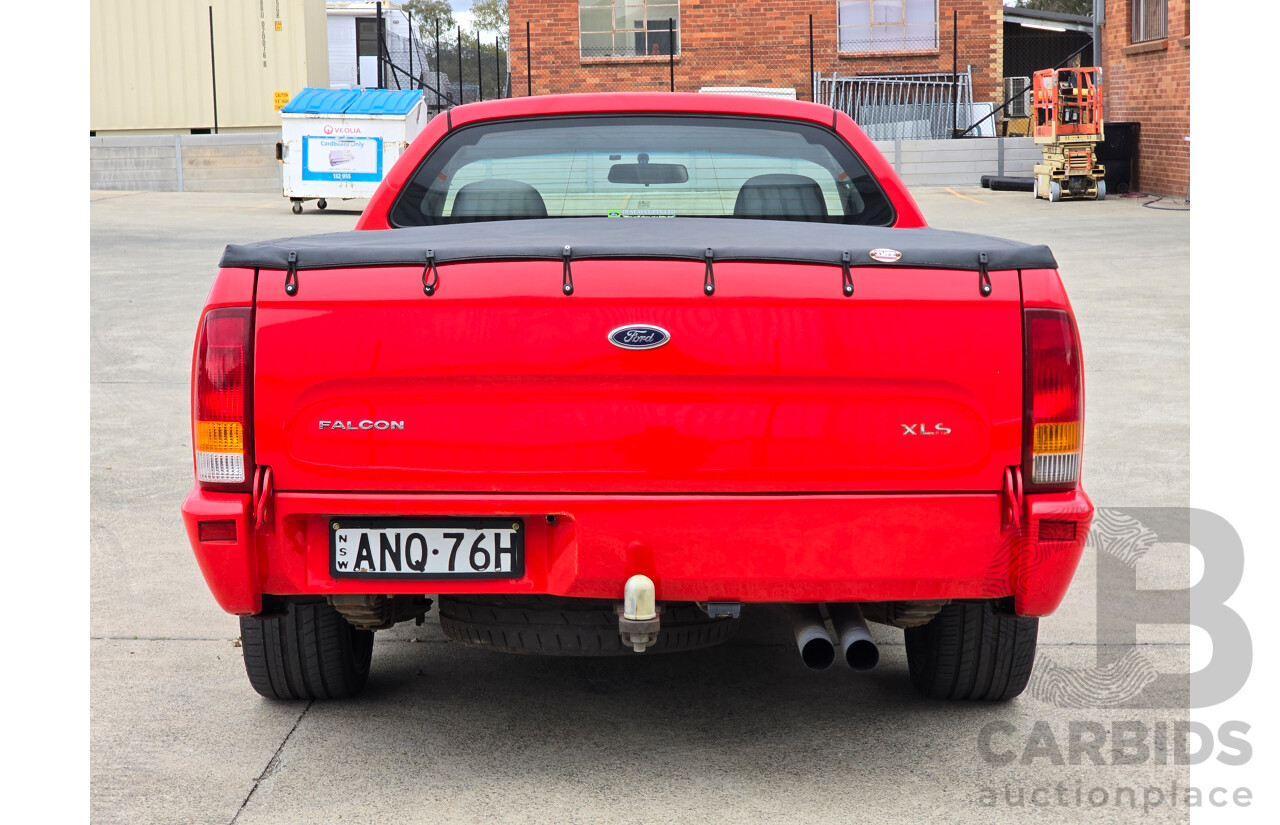 6/2006 Ford Falcon XLS BF 2d Utility Vixen Red 4.0L