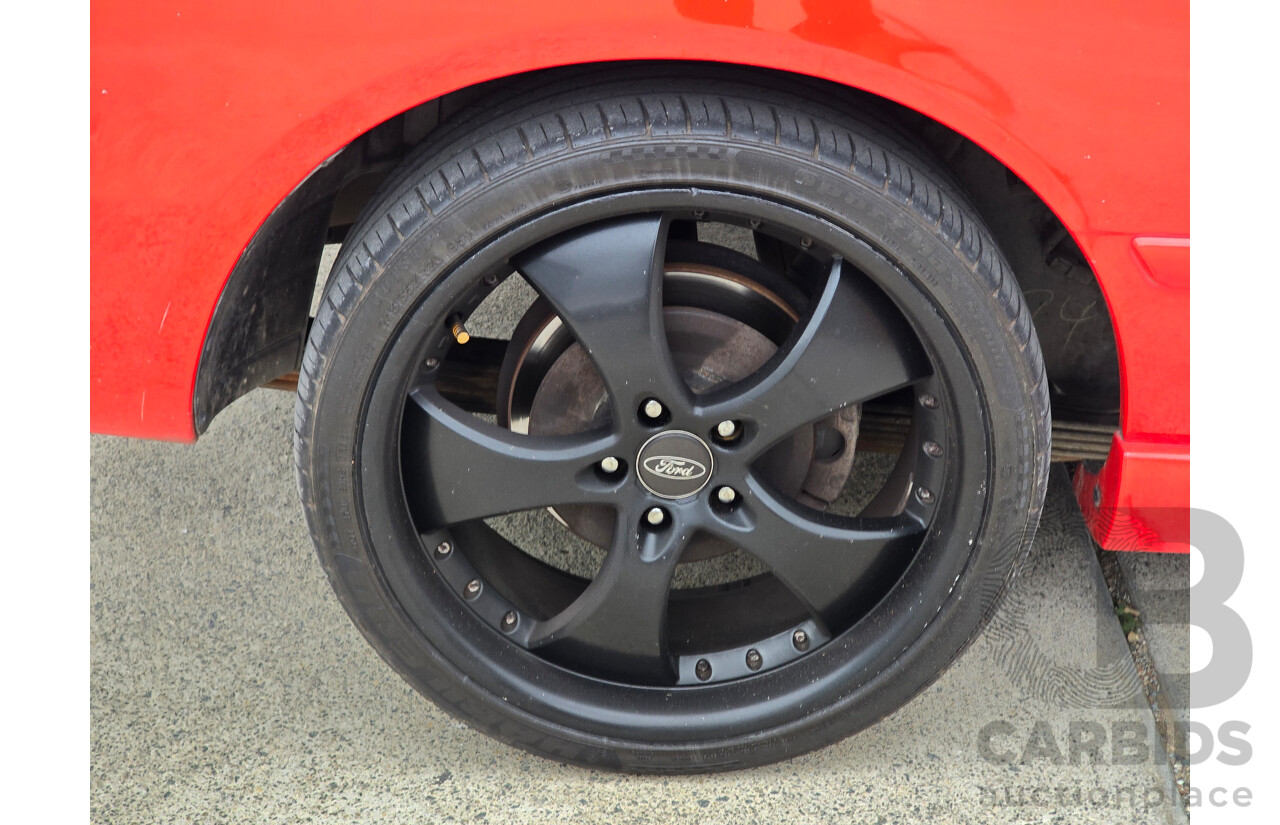 6/2006 Ford Falcon XLS BF 2d Utility Vixen Red 4.0L